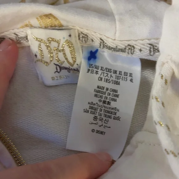 Disneyland 70th Anniversary Zip Up Hoodie (kids) - Picture 4 of 6